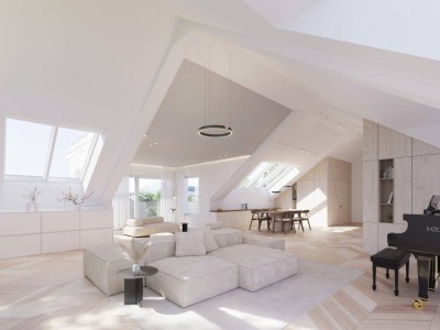 Villa Dürfeld: Einzigartige Penthousewohnung in Morzg!