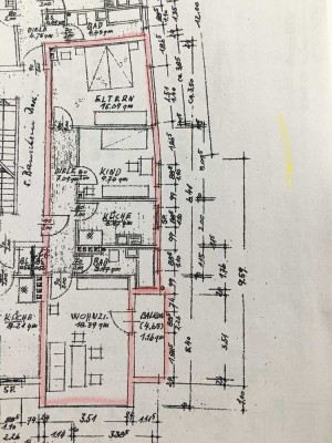 Citynahe 3,5-Zimmer-Wohnung mit Balkon