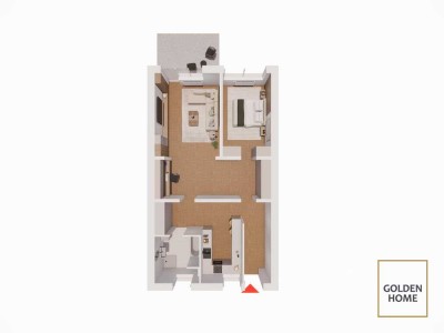 Barrierefreies Paradies: Erdgeschosswohnung mit Garten