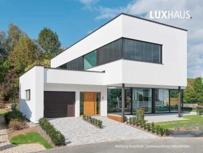 LUXHAUS Bauhaus Villa für Individualisten 220 m² alles noch individuell planbar 100% Wohlfühlklima