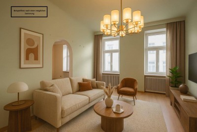 ++NEU++ 4-Zimmer ALTBAUWOHNUNG in ruhiger Lage! - Sanierungsbedürftig