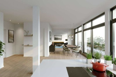 Penthaus-Wohnung mit Dachterrasse & Kamin! Top-City-Lage Nahe Kurfürstendamm!Direkt vom Bauherrn!