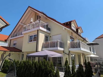 Offenes Wohnen mit Galerie und Dachterasse