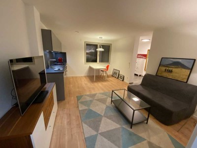 Suburban Living im Norden von Stuttgart | Modernes 2-Zimmer Studio mit Ankleide | Möbliert mit Küche
