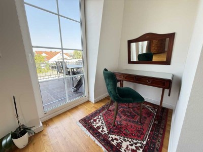 Buckow: Wunderschöne DG-Wohnung mit 3 Zimmern und großzügiger Terrasse