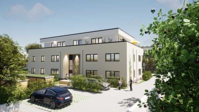 Neubau im Maarviertel! 2-Zimmer im Staffelgeschoss mit großzügiger Dachterrasse nach Süd-Westen