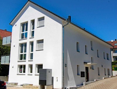Hochwertige,  2-Zimmer-EG-Wohnung mit Terrasse und exklusiver Gartennutzung in Malmsheim