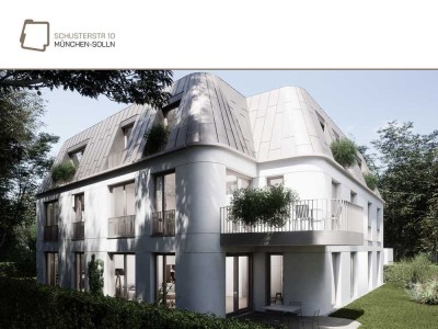 Architektonisches Meisterwerk in Solln – Design-Neubau Maisonette mit luxuriöser Ausstattung