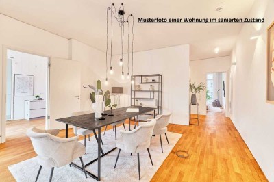 Großzügige sehr schöne 4 Zimmer Wohnung mit Loft Charakter