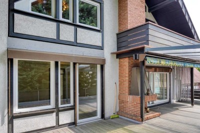 Kandel: Extravagante Maisonette mit großer Dachterrasse