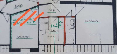 Freundliche 2-Zimmer-Wohnung (Erstbezug nach Kernsanierung - Alles NEU !)