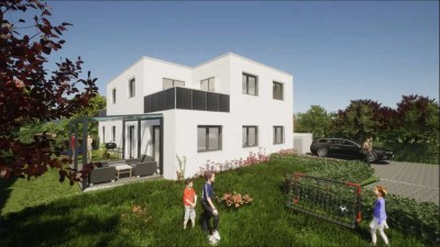Eigentumswohnung 2 Zimmer, 47,54m² Wohnfläche, 99m² Garten | Ausbau nach Estrich in Eigenleistung