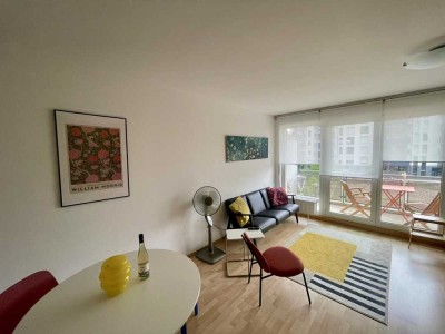 City-West - Komplett möbliertes Apartment mit Balkon