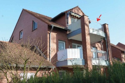 Komfortable, helle, ruhige Wohnung mit großem Südbalkon