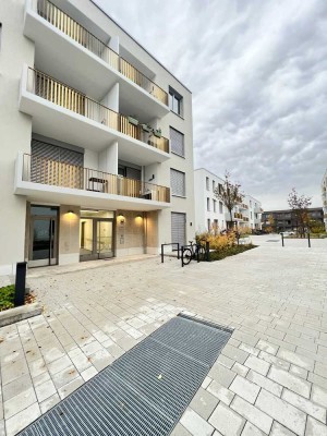 Neubau-Gartenwohnung: Exklusive 2-Zimmer-Wohnung mit hochwertiger Ausstattung im Quartier GRÜNFELD