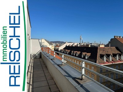 Dachgeschosswohnung nahe Votivkirche mit Dachterrasse