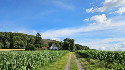 Landhaus-Traum 35 Min. von Bielefeld. 4,5 Zi Maisonette kernsaniert, Pferdehaltung mögl.