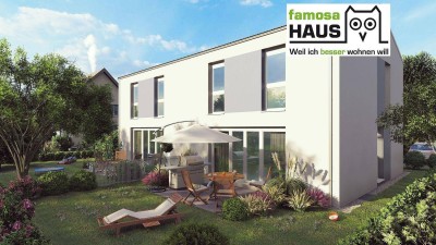 Wohnbaugeförderte Doppelhaushälfte mit 97m² Wohnfläche, 54 m² Vollunterkellerung, Terrasse und Eigengrund samt 2 Parkplätzen