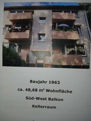 Kleine und Praktische 2 ZKB mit Balkon in Neustadt