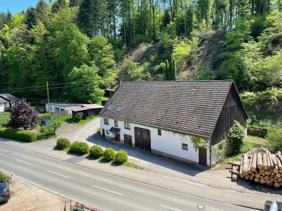 Bauernhaus mit Werkstatt,Scheune und Gartengrundstück
