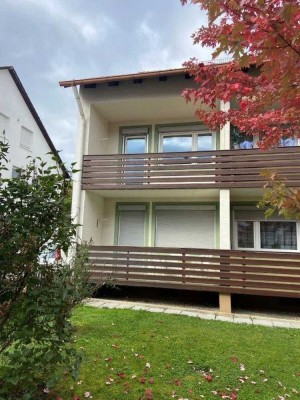 Gut geschnittene 2-Zimmerwohnung mit Balkon & Garage in Bad Wörishofen