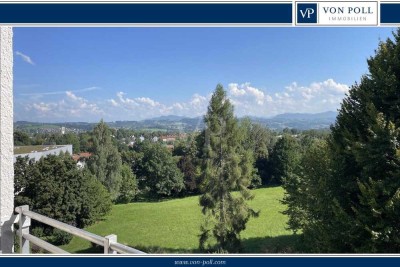 Am Franzosenbauer: 
Moderne Wohnung mit unverbaubarem Blick