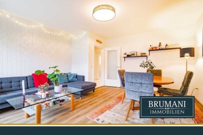 BRUMANI | Charmante 3-Zimmer-Wohnung mit Einbauküche und Balkon in Freiburg-Haslach