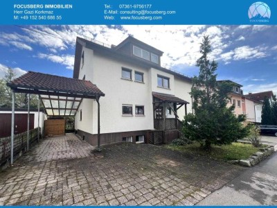 INVESTIEREN SIE IN IHR ZUHAUSE – GROßES 2-FAMILIENHAUS MIT POTENZIAL ZUM 3-FAMILIENHAUS IN AALEN