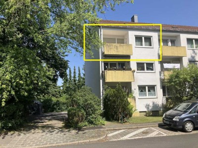 Ruhig gelegene 2-Zimmer-Wohnung mit Balkon und Tiefgaragenstellplatz in Fürth