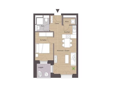 2-Zimmer-Wohnung als Kapitalanlage - WE508