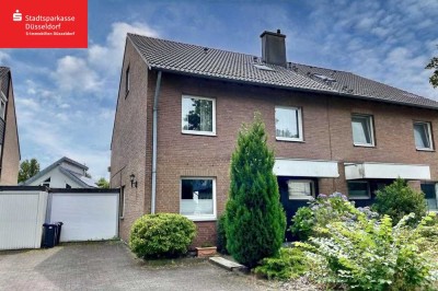 Großzügige Doppelhaushälfte mit Loggia, Gartenidylle und Ausbaureserve in der Monheimer Blee