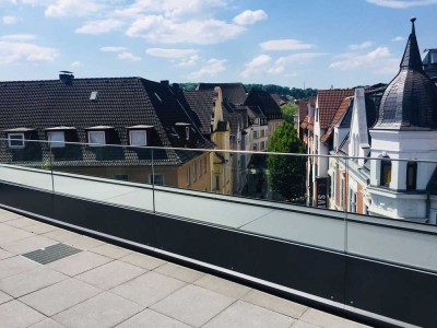 Über den Dächern der Bielefelder Innenstadt! Exklusive Penthousewohnung mit Dachterrasse