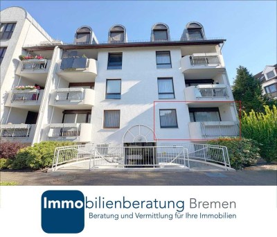 Bezugsfrei barrierearme Eigentumswohnung mit Terrassennutzung und Tiefgaragenstellplatz
