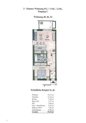 2- Zimmer Wohnung in Elmshorn