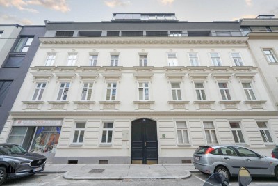 (Befristet vermietet bis 2028) Exklusive Altbauwohnungen in Favoriten: Historischer Charme trifft auf modernen Komfort! (unsaniert)