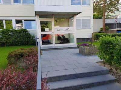 Voll möbl., 2,5-Zimmer-EG-Wohnung m. Balkon u. Tiefgaragenplatz in Bonn-Bad Godesberg