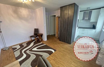 1 Zimmer Appartement in gesuchter Wohnlage von Wiesloch (Einbauküche, Tiefgaragenstellplatz)