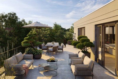 PROVISIONSFREI! Penthouse mit großer Dachterrasse in ruhiger Lage von Überlingen!