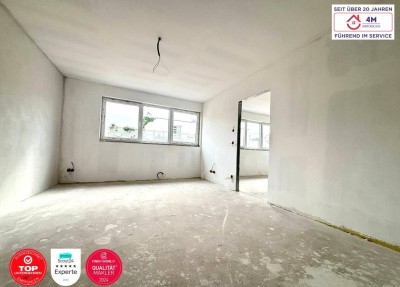 **AIRBNB &amp; KURZZEITVERMIETUNG** Attraktive 2-Zimmer-Wohnung mit Balkon – 51,48 m² + 2,15 m² Balkon | 3. Obergeschoss (Neubau) | Erstbezug