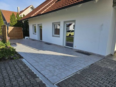 Ansprechende und gepflegte 2,5 Zimmer-EG-Wohnung mit Terrasse in Geisenhausen