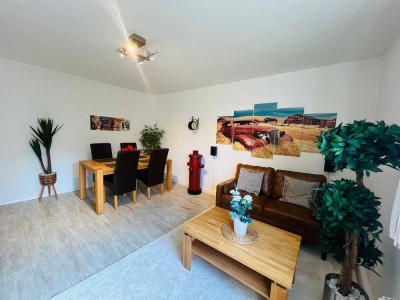 Stilvoll möblierte 2-Zimmer-Wohnung mit Balkon und Garage in zentraler Lage von Nürnberg
