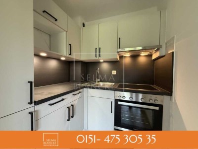 Barrierefreies 2-Zi.-Apartment mit EBK, Balkon u. begehbarem Duschbad, sofort bezugsfrei!