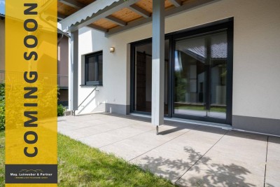 Exklusive 3 Zimmer Neubauwohnung mit XXL-Eigengarten, 2 KFZ - Abstellplätze in St. Georgen - nur wenige Minuten zum Attersee