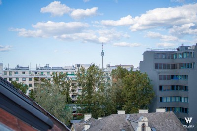 Großzügige Dachgeschosswohnung mit Terrasse und 4 Zimmern | S-Bahn Traisengasse | U6 Dresdner Straße | Nordbahnviertel