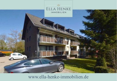 Helle, gemütliche Maisonette-Wohnung mit Balkon + Garage in guter Lage von Braunlage.