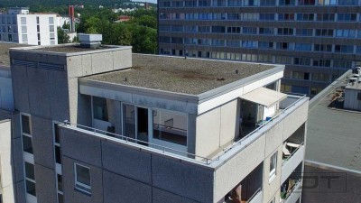 City Penthouse-Wohnung in der Wölfelstraße mit TG-Stellplatz und Blick über die Dächer Bayreuths!