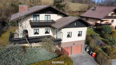 Einfamilienhaus am Sonnenberg – Hanglage mit Panoramablick &amp; Einliegerwohnung!