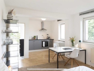 Sanierte 1-Zimmer-Terrassenwohnung mit Einbauküche in Melsungen