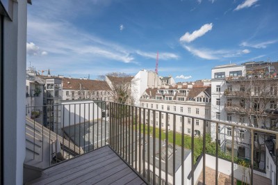 Zum Genießen! idyllischer 2-Zimmer Wohntraum im Innenhof mit Weitblick