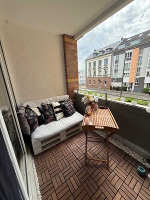 Moderne 1,5-Zimmer-Wohnung mit Balkon & TG-Stellplatz in attraktiver Lage